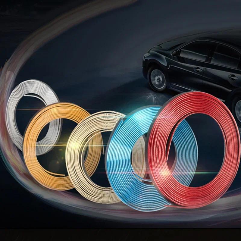 New DIY Trim Flexible Strip Trim Strip Decorate Dashboard Door Car Styling Tool 5M Interior Styling Car Styling Universal