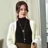 Romantic Rose Pendant Long Chain Necklace With Alloy Flower For Women Jewelry Gift