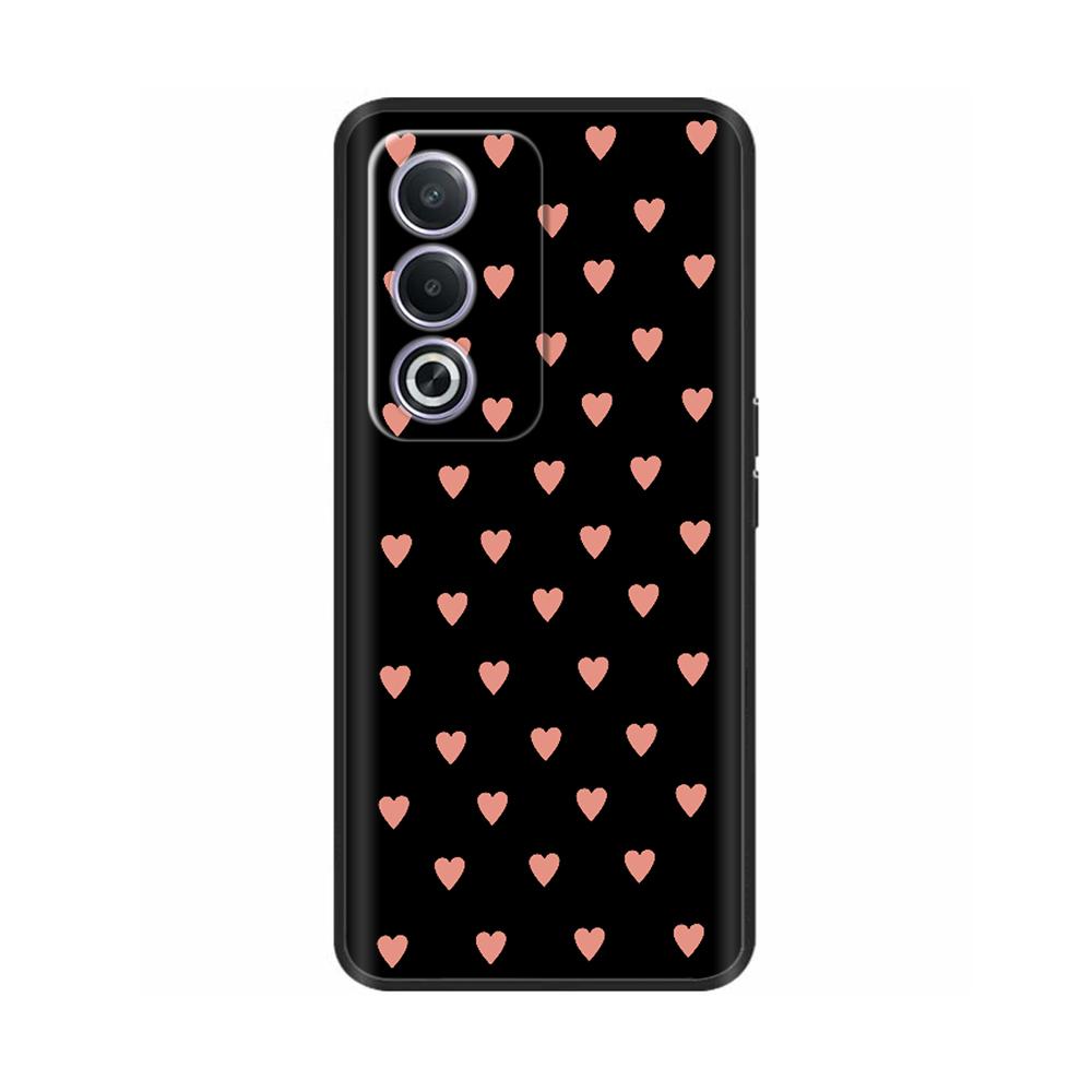 Phone Case for OPPO K12X 5G 6.67" CPH2667 Protection Luxury  Soft Black Silicone Shockproof Shell Painted Back Cover Funda Coque