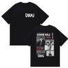 Rapper Cris MJ Album 2026 T-shirt Grafica Uomo Moda Retrò Magliette a Maniche Corte Uomo Hip Hop Gotico T-shirt Streetwear