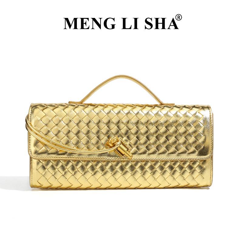 New retro niche high-end dinner bag women's fashion shoulder messenger baguette bag