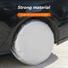 Waterproof, UV Resistant, Rust Proof, Elastic Band Sunscreen Rainproof Mud Protection 1 Universal Spare Tire Cover for Car Tires