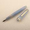 JinHao 82 Fountain Pen Transparent Fluorescent Blue Ink Pen  EF F M Nib Business Stationery Office School Supplies Pens