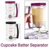 Leak Proof Pancake Batter Dispenser 900 ML Cake Batter Tool Cupcake Batter Separator Waffle Making