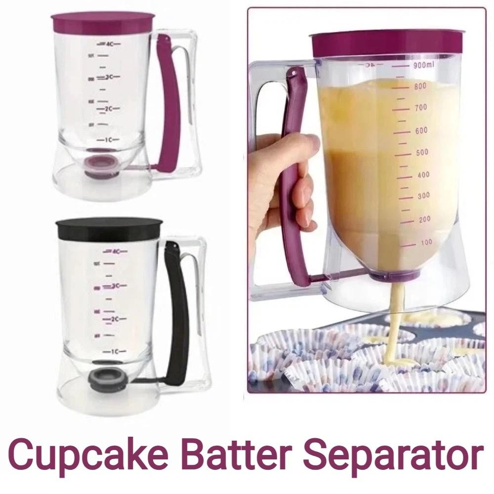 Leak Proof Pancake Batter Dispenser 900 ML Cake Batter Tool Cupcake Batter Separator  Waffle Making