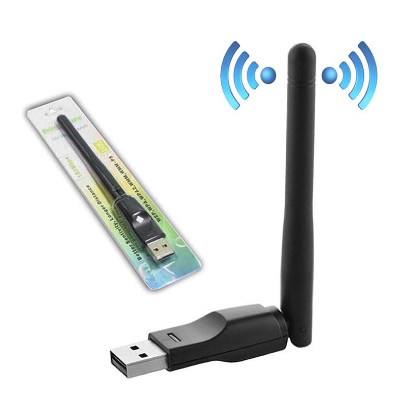 Mini USB WiFi Transmitter & Receiver 150M 2DB Network Adapter RT8188 7601