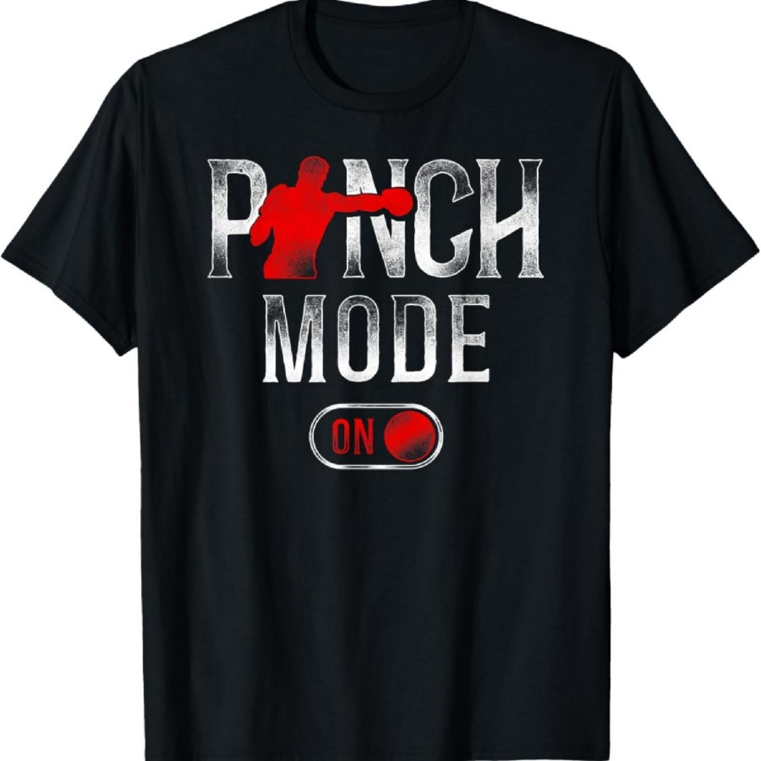 

Boxing Vintage Punch Mode On T-Shirt S