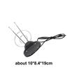 1 Stück Innen-Schleifen-Kaninchenantenne Analog-Digital-Signal Universelle Antenne VHF/UHF/HDTV