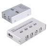 USB2.0 Switcher 2/4 Port Sharing Switcher USB Switcher with 2/4 USB2.0 Ports USB Cable for Printers Keyboards Drives