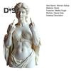 Middle Finger Women Bust Statue Women with Attitude Resin Sculpture Figurine Home Office Bookshelf Desktop Decoration Ornament
