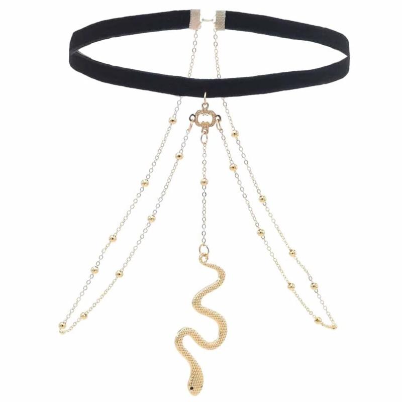 

Leg Thigh Chain Gold Snake Thigh Chain Jewelry Multi-layers Body Chain Leg Thigh Body Accessories Thigh Body Jewelry 1