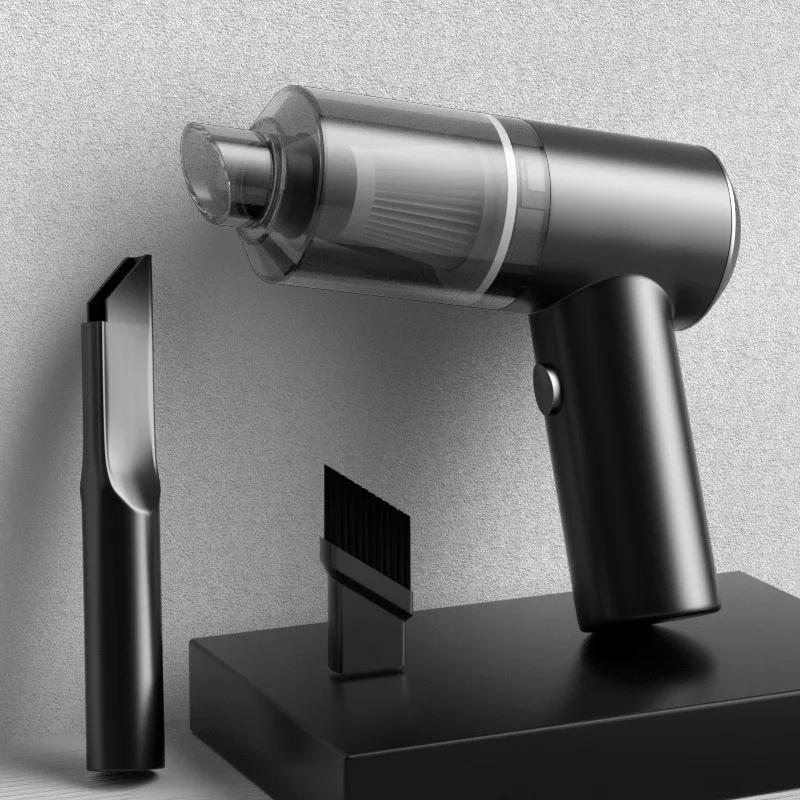 Car Vacuum Cleaner Wireless Charging Vacuum Cleaner Mini Portable Handheld Car Interior Vacuum Cleaner