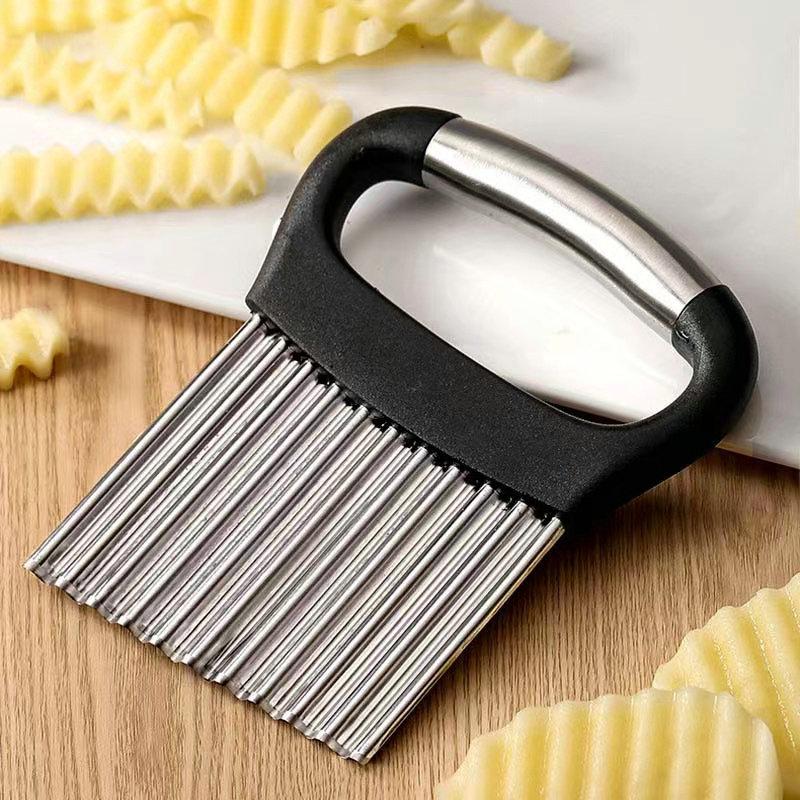 Multi-Functional Wavy Potato Slicer Knife for Kitchen