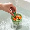 Drain Basket, Cactus Shape Sink Strainer, Removable with Quick Draining Anti-Clog Design, Durable Plastic Kitchen Tool