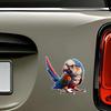 Funny Parrot Car Sticker Vinyl Decal Waterproof Rear Window Motorcycle Camper Bumper Truck Laptop Decoration TM311