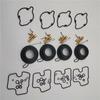 4 Set Carburetor Rebuild Repair Kit w/ Diaphragm Vacuum For Honda CBR400 RR NC29