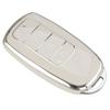 White TPU 4 Button Key Fob Cover Case Holder Bag with Keychain Fit For Chery Omoda C5 Jaecoo J7 Arizzo 5