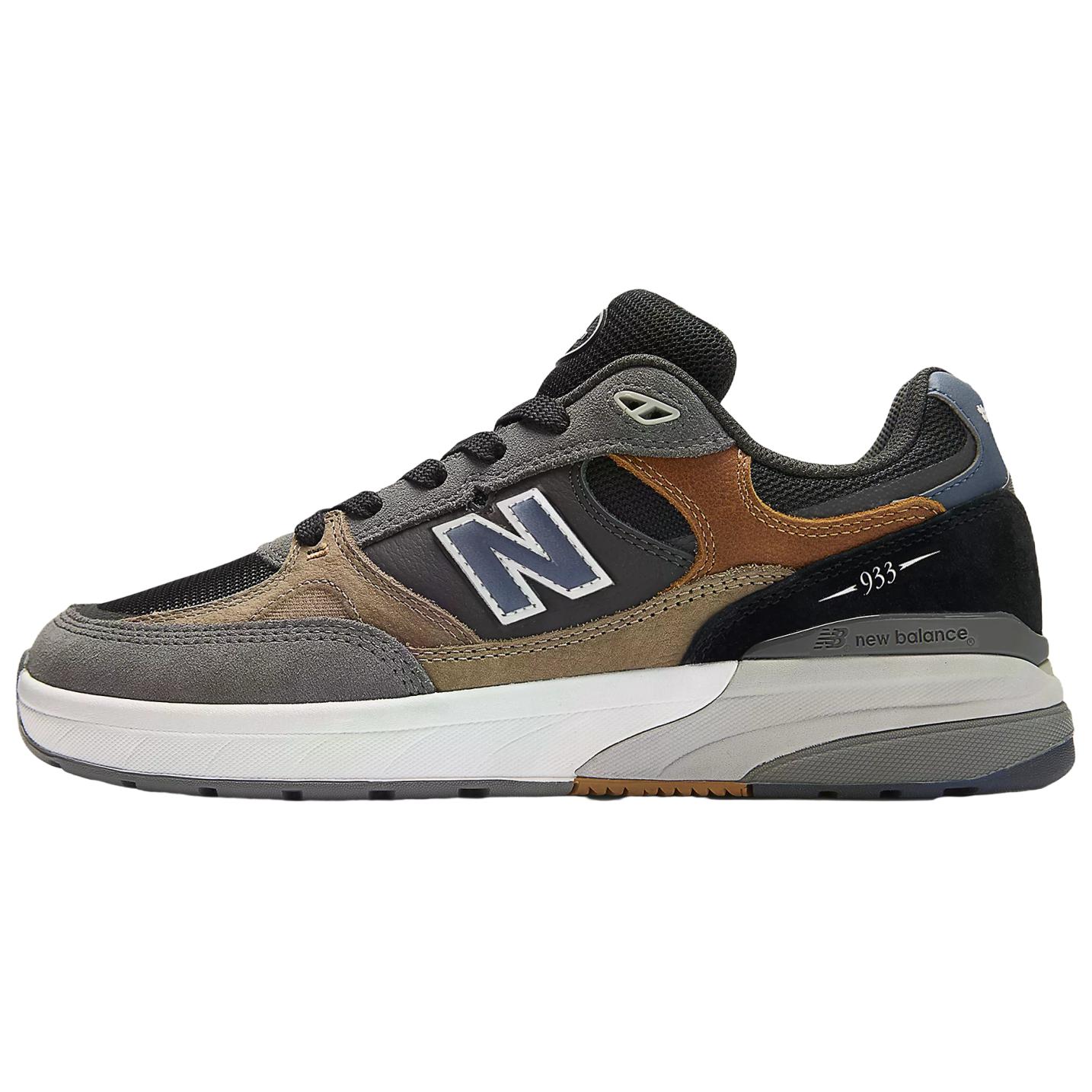 

Эндрю Рейнольдс x New Balance Numeric 933 Castlerock Vintage Indigo Унисекс Кроссовки Серые NM933MLT 43