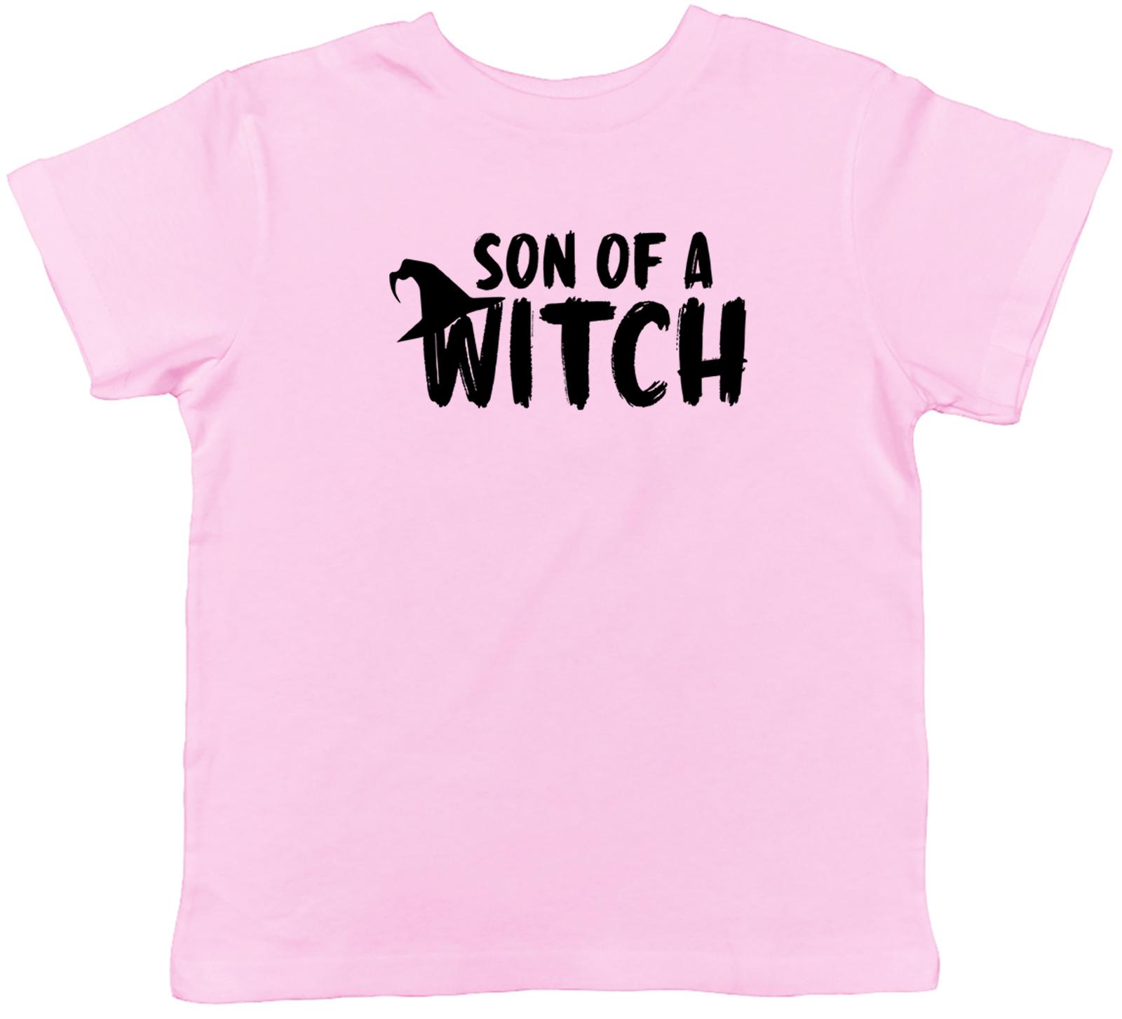 

Son Of Witch- Black Childrens Kids T-Shirt Boys Girls 100