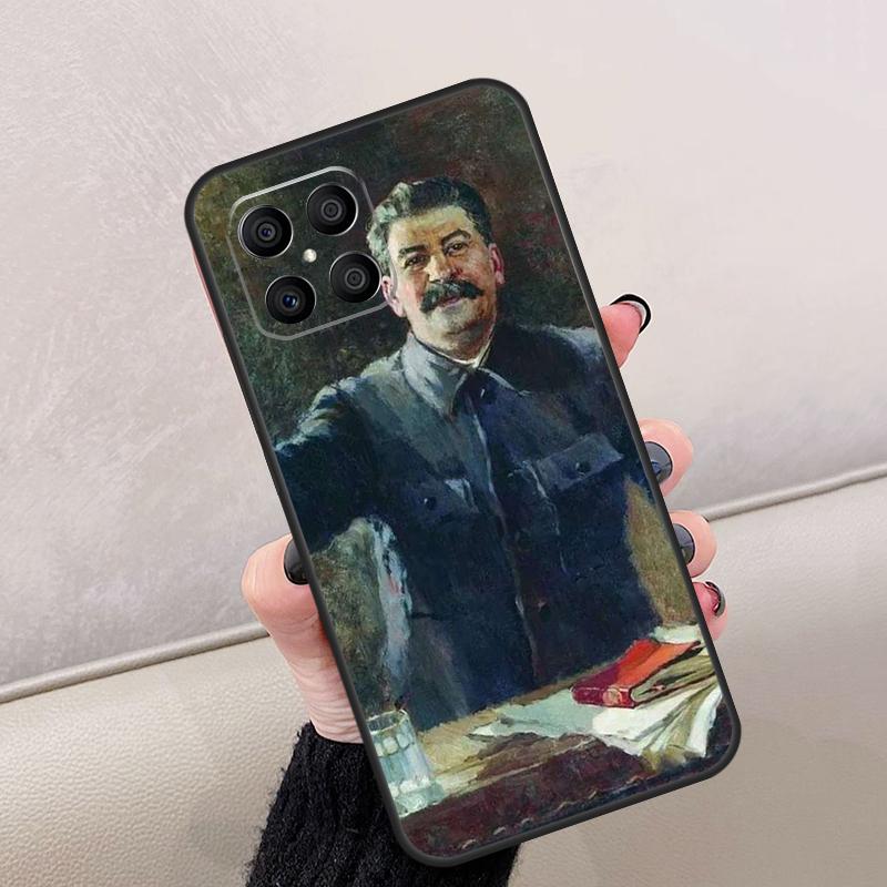 Russian Commander Stalin For Honor Magic 7 6 5 8 Pro Case For Honor 200 Lite 400 70 50 X8c X8b X9a X9b X9c X9d Win RT