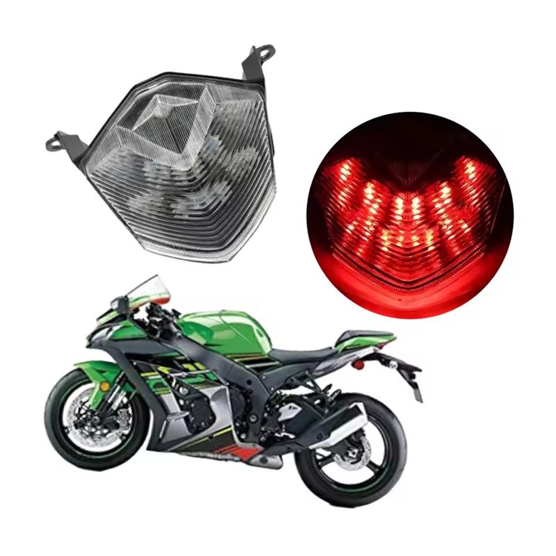 For Kawasaki Z750 Z1000 ZX-10R 2007-2010 Motorcycle Replacement Tail Light LED Brake Light