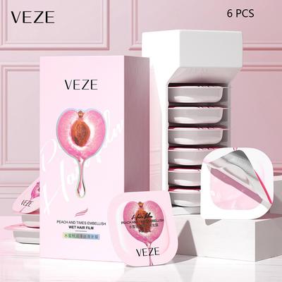 Peach Moisturizing Silky Hair Mask Improve Rough Dry Moisturizing Shiny Conditioner Hair Mask