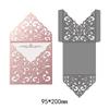 Silver Envelope Lace Metal Cutting Dies Stencils for DIY Scrapbooking / Photo Album Decorative Embossing DIY Paper Card