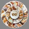 50 Cartoon Animals Cute Creative Decorative Notebook Suitcase Stickers