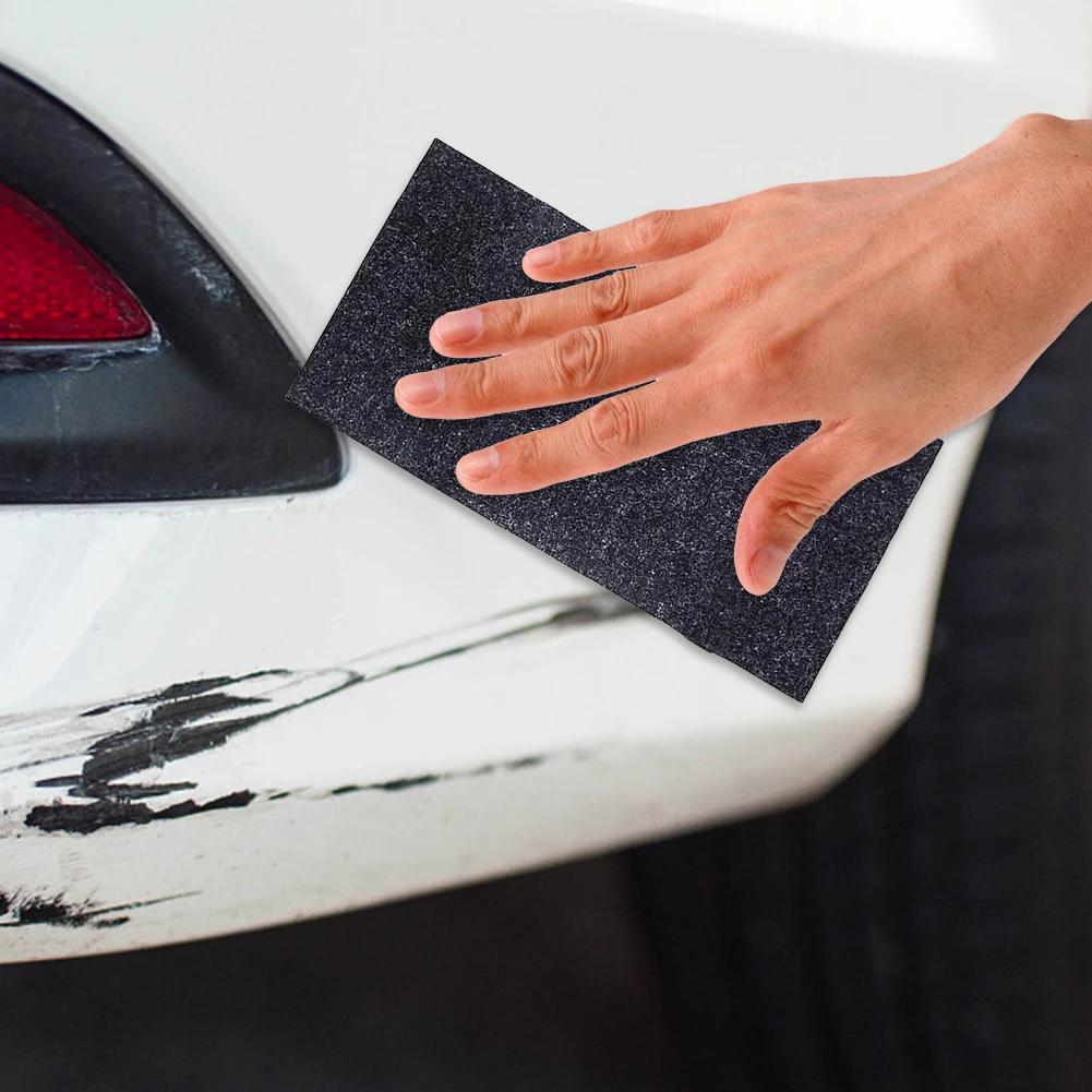 3-15PCS Car Scratch Wiping Cloth Nano Flash Fabric Car Scratches Water Stain Cleaning Scratch Care Repairer Car Maintenance