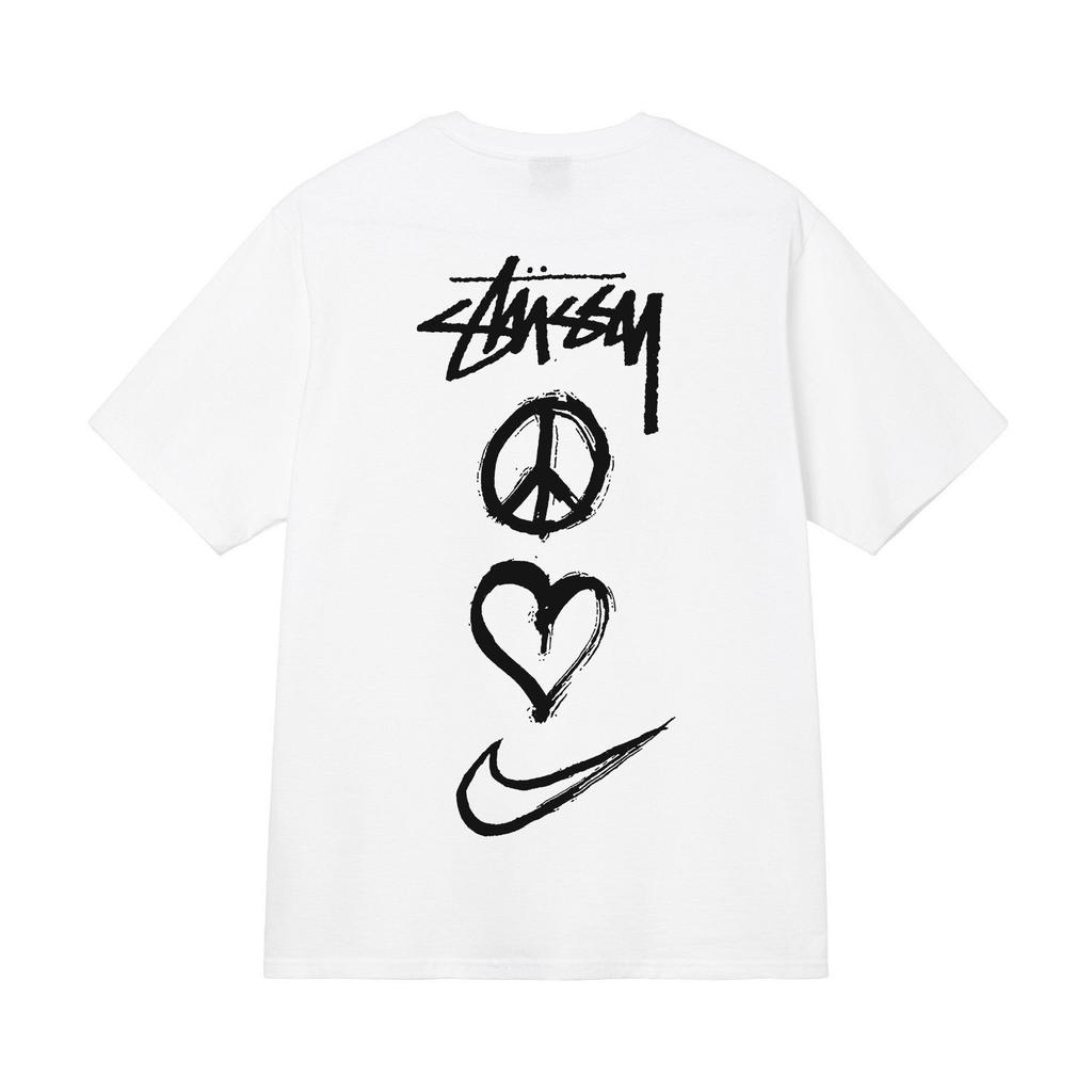 Three Standard New 2025 Men's and Women's Short-sleeved Summer Men's Loose 230g High-quality T-shirt