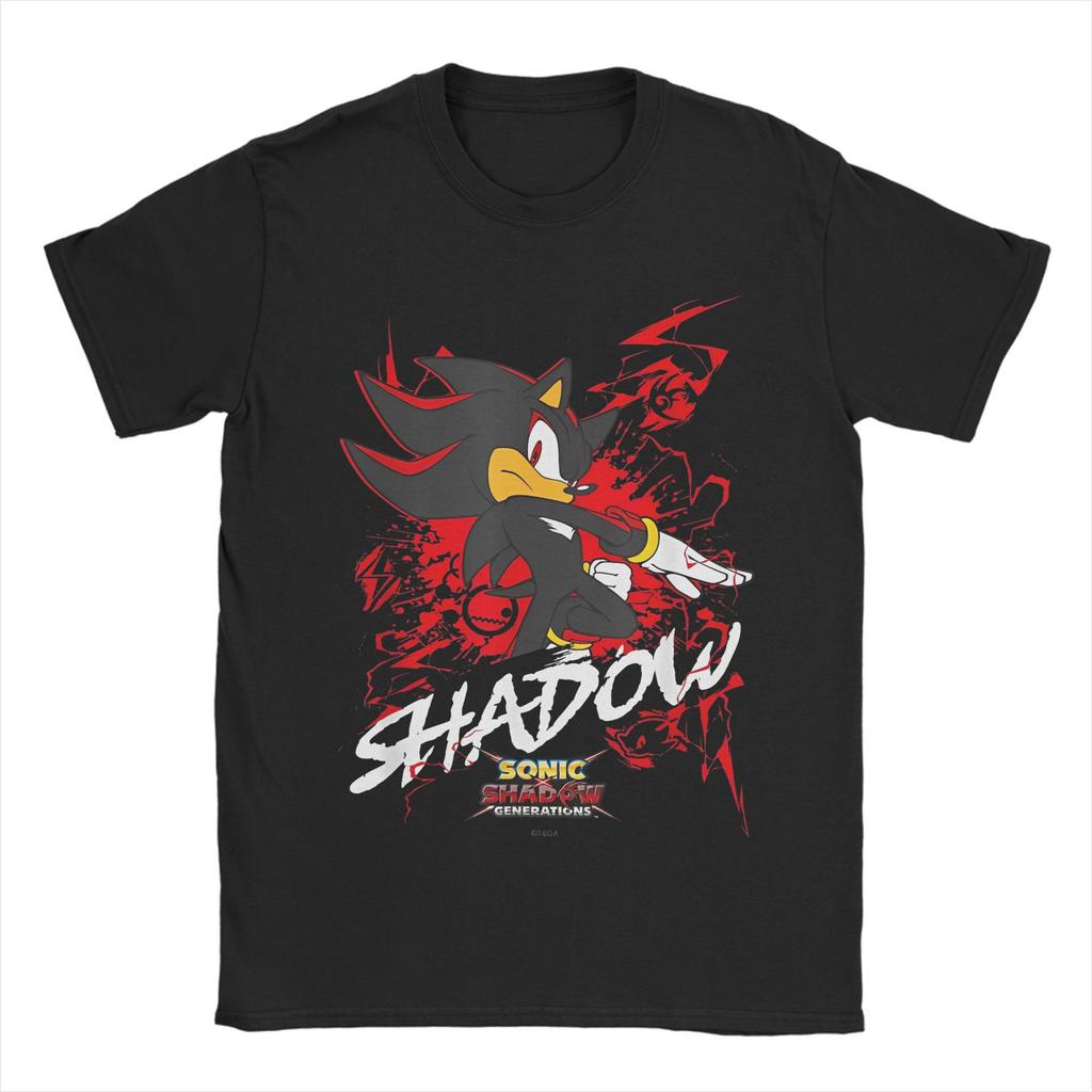 Sonices T-Shirt Men Women Anime Game Leisure Pure Cotton Tee Shirt O Neck Short Sleeve T Shirts Original Clothing