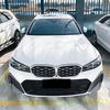 For BMW 3 Series G20 G21 LCI M Sport + Front Fog Lamp Grille Decorative Cover Stickers Side Canards Splitters