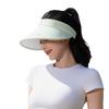 Hat Women's New Summer Cycling Outdoor Sports Hat Alphabet Smiley Face Empty Top Sun Hat Sunscreen Sun Hat