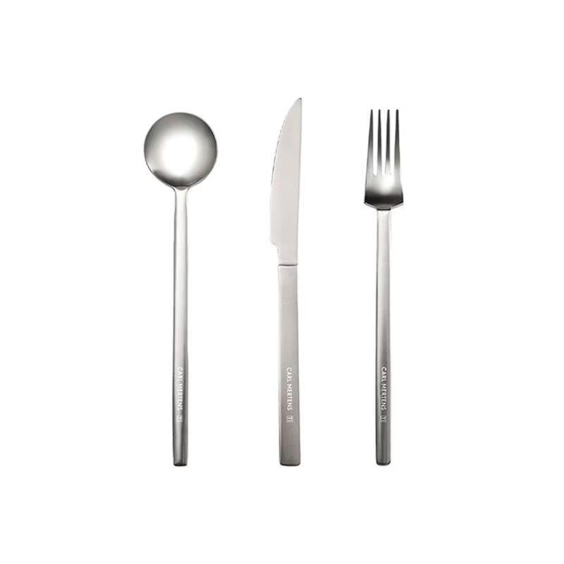 Three-Headed Eagle Pure Titanium Cutlery Set