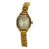 LSVTR Vintage Französische Retro Gold Mini-Uhr für Damen