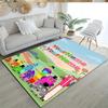 Tappeto Personalizzabile con Area Nome Numberblocks per Soggiorni Studio Ingresso Dormitorio Tappeto Antiscivolo Decorazioni Ufficio Anime Regalo Spirituale