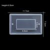 1pcs Light Switch Cover USB Socket Panel Silicone Casting Mold Transparent Epoxy Resin Mold For DIY Home Decor Craft Making Tool