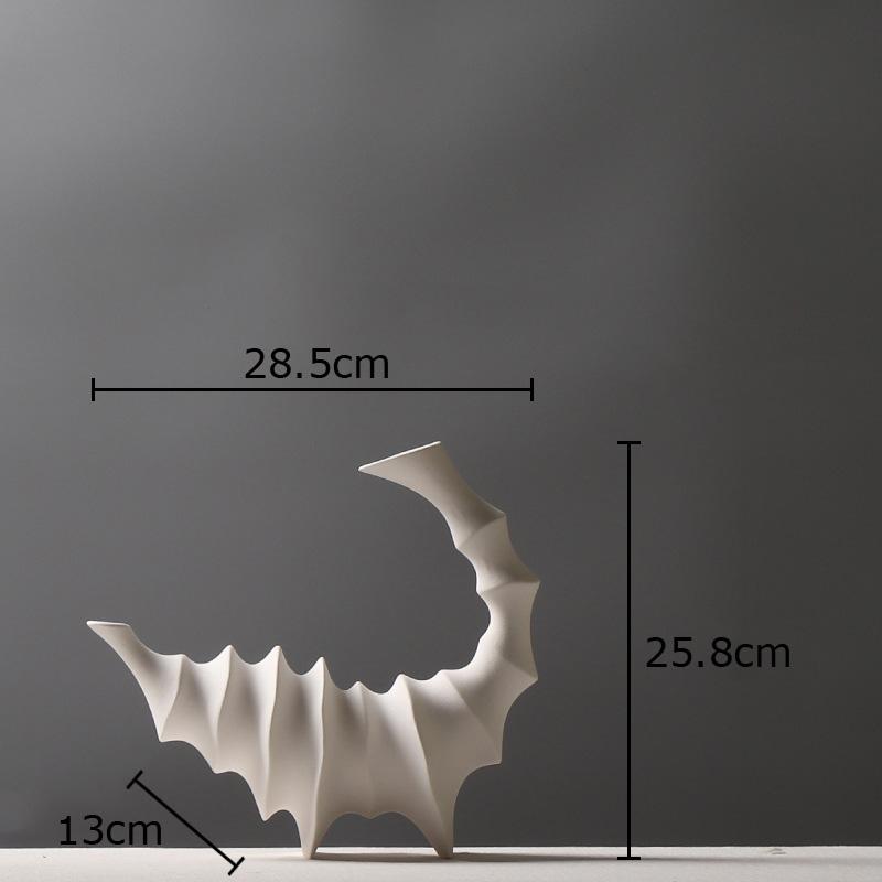 

Creative Scorpion Shaped Ceramic Vase Desk Decoration Artificial Flowers Decorative Flower Arrangement Modern Decor Floral Vases