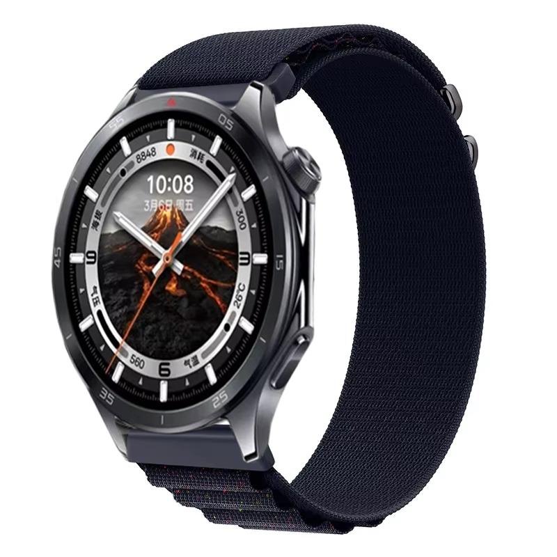 20mm 22mm Alpine Loop Nylon Strap forWatch 4 Pro/X2/X3 Sport Bracelet for OnePlus Watch 3 46mm/2/2R Replaceable Watchband