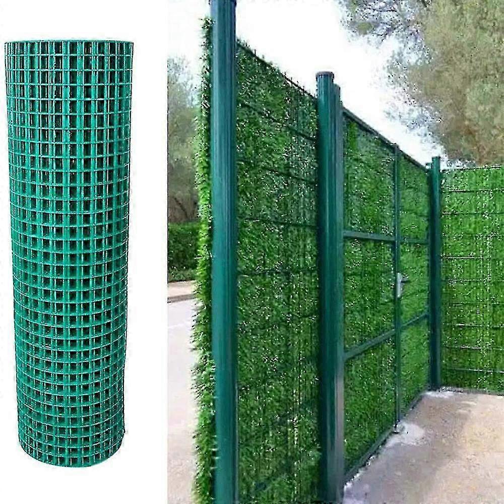 Safety Fence Green Plastic Mesh for Gardening, Plant Protection Net, Bird & Insect Barrier, Durable UV Resistant, 1.5m X 10m