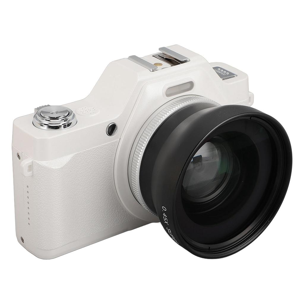 Digital Camera 2.88in LCD Display HD 4K Video 58MP Image Auto   20x Zoom Portable Vlog Camera for Live Strming