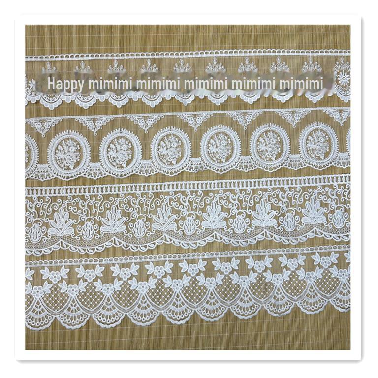 Vintage Palace-Style Lolita Wedding Dress with Water-Soluble Milk Silk Lace Mesh