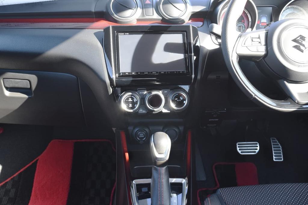 SecondStage Suzuki Swift Sport ZC33S Air Conditioning Panel Air Conditioning Piano Black (Automatic Only) (S053BLK)