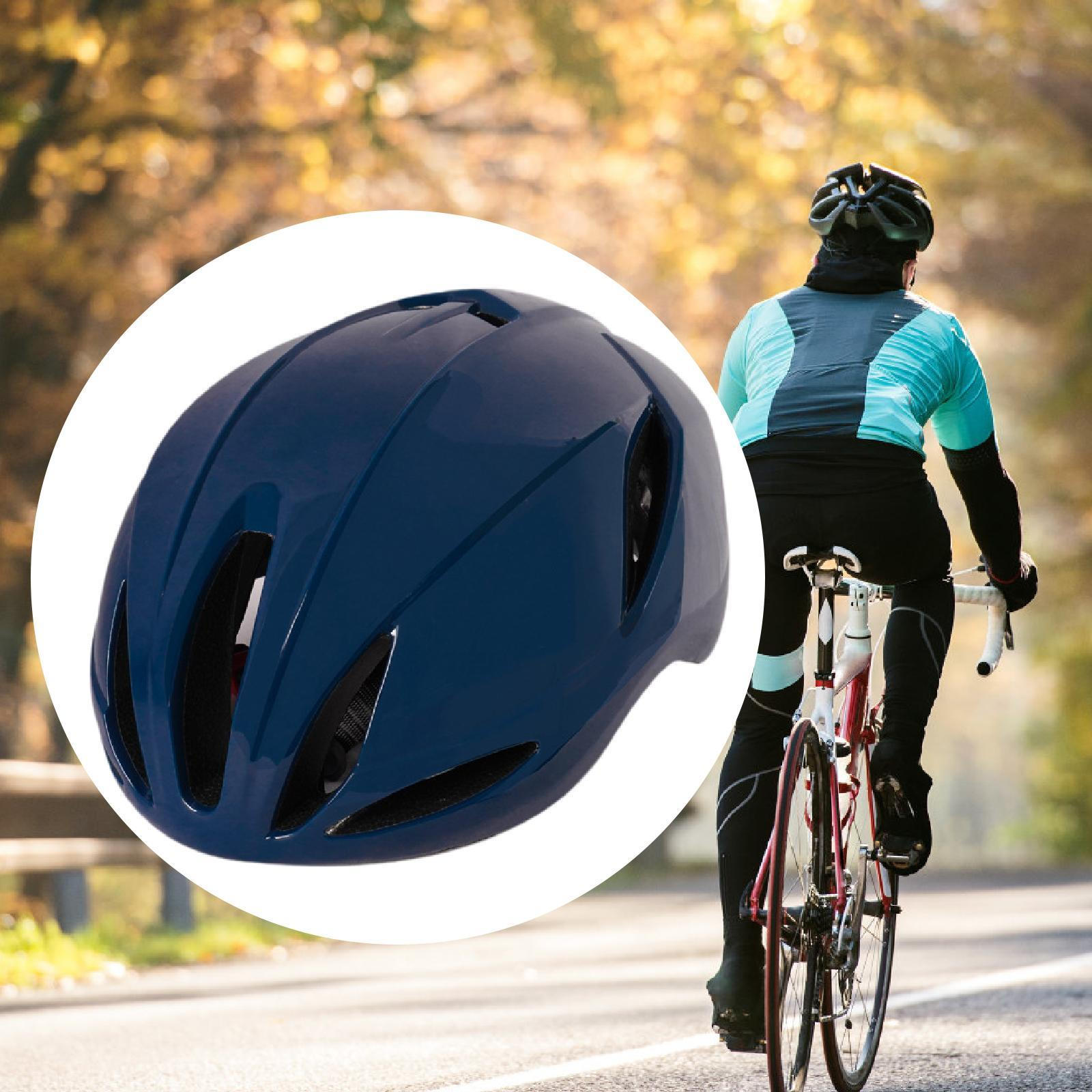 

Bike Helmet with Detachable Chin Pad Climbing Head Protective Cycling Deep Blue