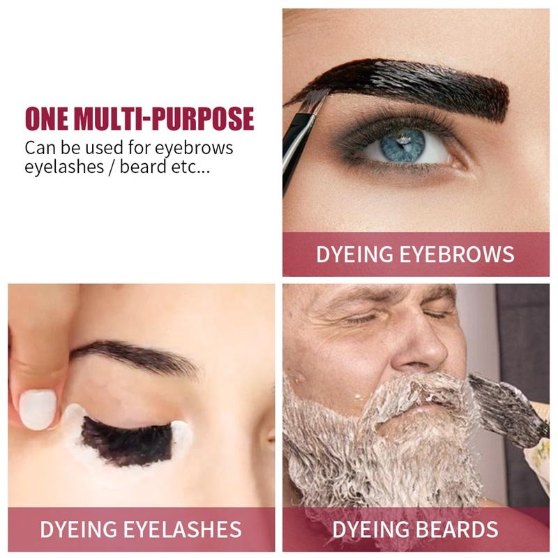 Eyelash Eyebrow Dye Tint Kit Brow Enhancer Mascara Lift Tinting Tattoo Eyes Makeup Tools