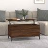 Vidaxl Coffee Table, Brown Oak, 90X44.5X45 Cm