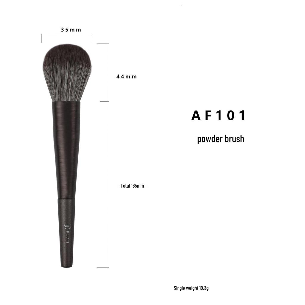 10-Piece Soft Bristle Makeup Brush Set: Powder, Blush, and Eyeshadow Brushes