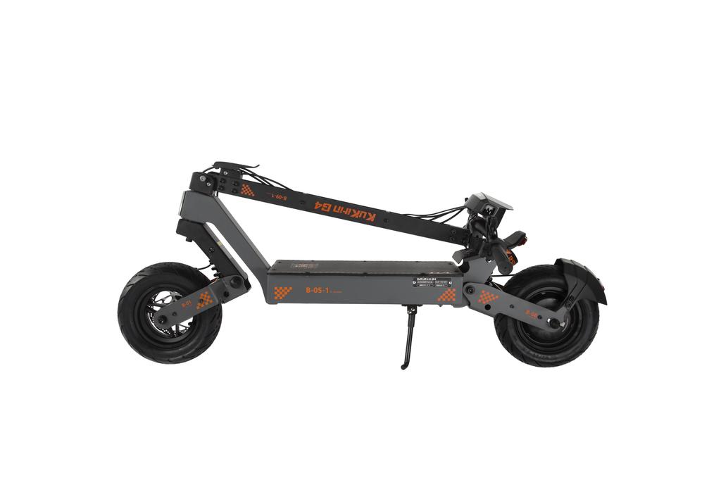 Patinete Elétrico KuKirin G4 – Motor de 2000W, 70km/h, Autonomia de 75km, Bateria 60V 20Ah, Freios a Disco Duplos, Pneus Sem Câmara de 11", Design Dobrável