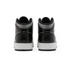 Air Jordan 1 Mid GS Shadow Kids Sneakers Grey Black Particle-Grey 554725-096