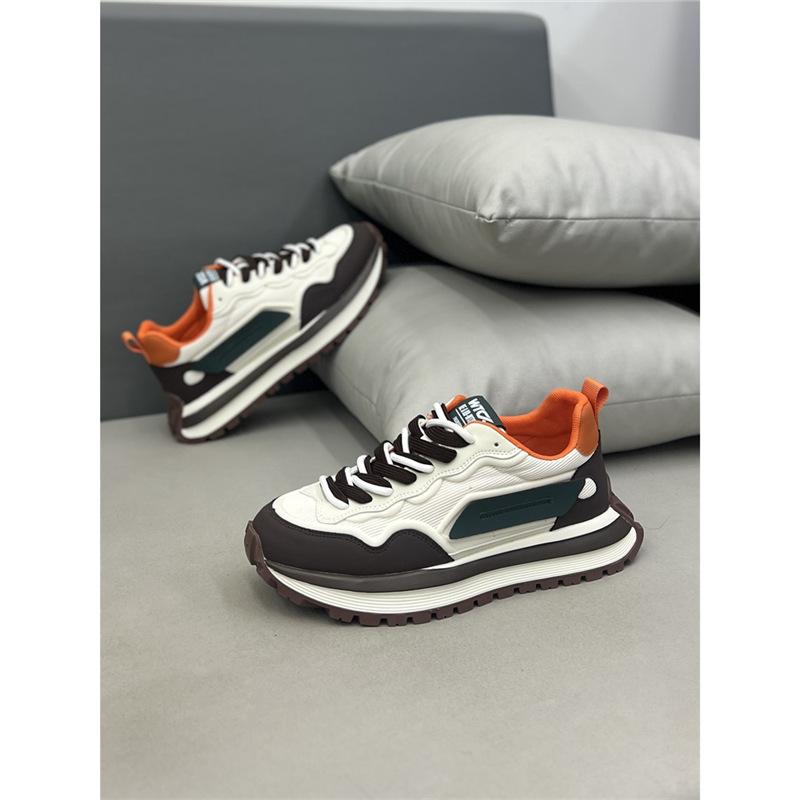 Neue Frühjahrs-atmungsaktive Sport-Freizeitschuhe Plateau Waffel-Laufschuhe zmd